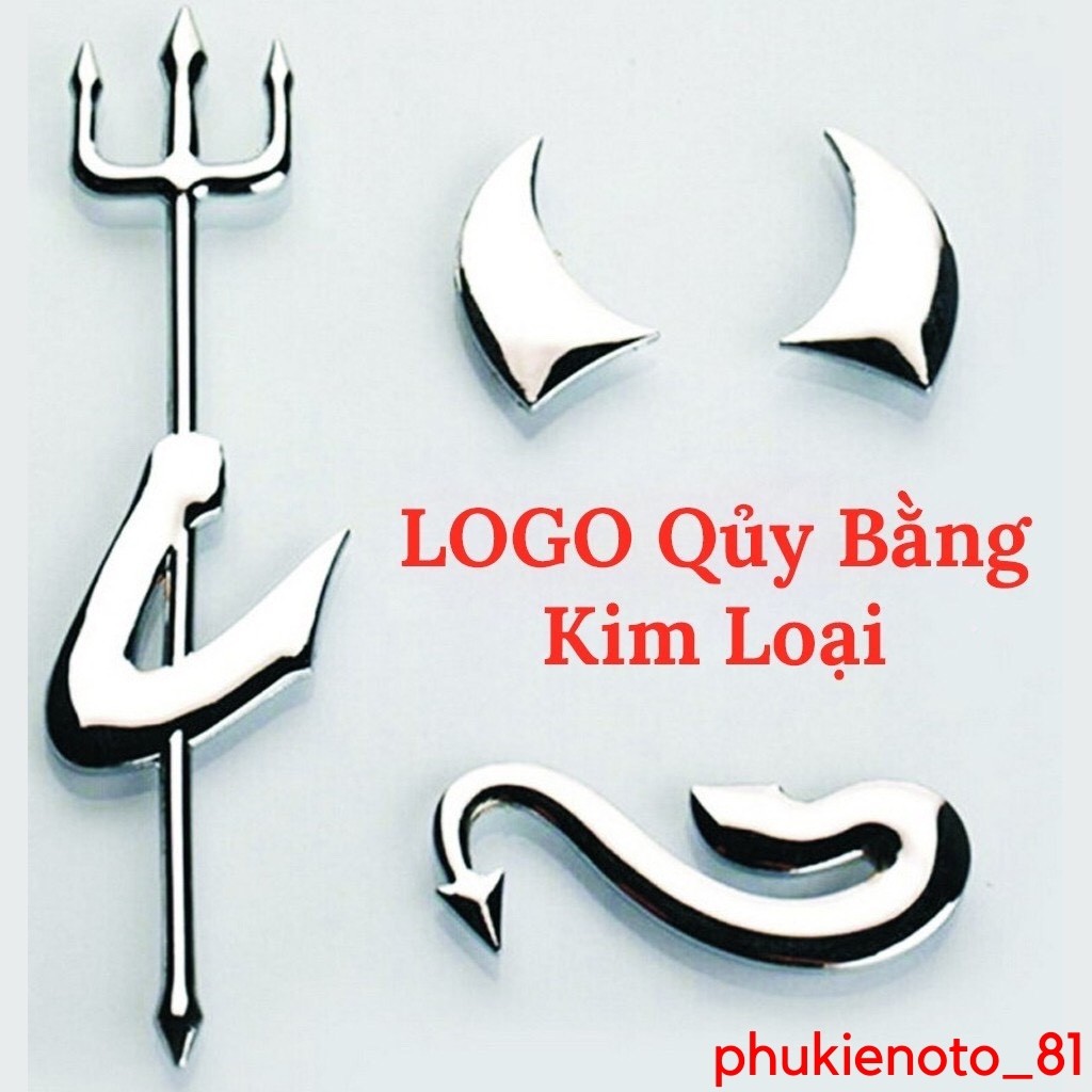 Logo quỷ sa tăng dán trang trí xe hơi - Làm đẹp xe | Shopee Việt Nam