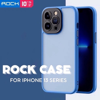 Ốp ROCK lưng nhám cứng viền mềm chống sốc - bảo vệ camera cho ip 13/13pro/13promax