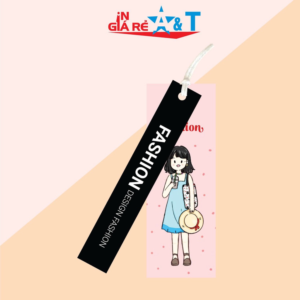 Set 100 mác lớn + 100 mác nhỏ fashion giấy bìa cứng, mẫu dễ thương