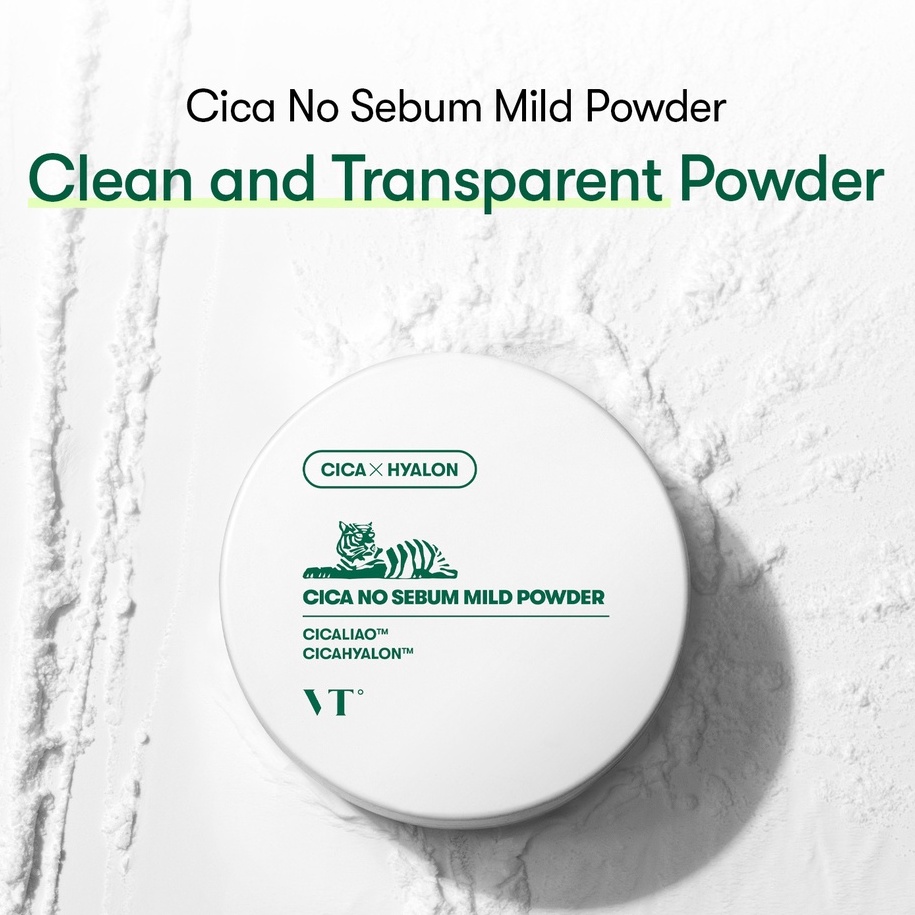 [VT] Phấn kiểm soát bã nhờn Bột nhẹ CICA No Sebum 5g (cica, độ ẩm, uv) <Cửa hàng chủ lực chính hãng>