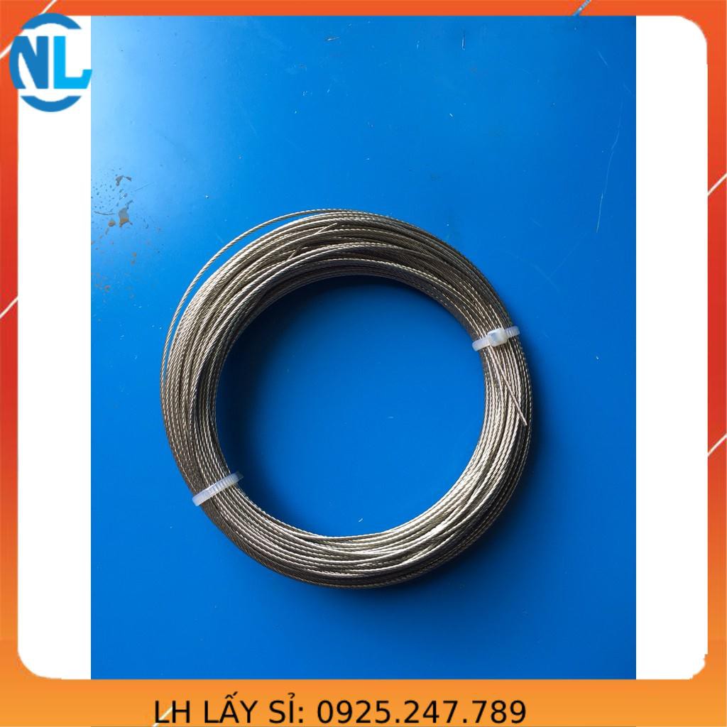 dây cáp inox 304 2 ly x 10m cáp thép giá sỉ | Shopee Việt Nam