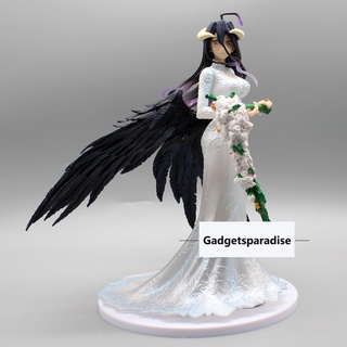 Váy cưới Overlord Albedo Anime Nhật Bản 25cm Ver. Nhân vật hành động PVC