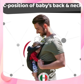 Địu Trẻ Em Chicco Easyfit Baby Carrier Max.9kgs, Dễ Mặc, Dễ Điều Chỉnh Và Dễ Gập Gọn Mang