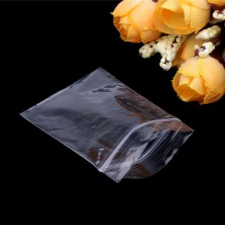 100 Túi đựng đồ trong suốt có khóa zip 4cmx6cm