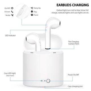 Tai Nghe Bluetooth Không Dây I7s TWS Phù Hợp Với Android iOS khả năng tương thích thông minh Giảm tiếng ồn chủ động