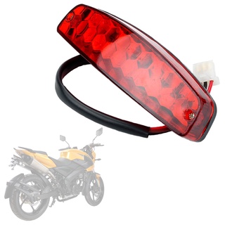 Pealike Universal 12V cho DC LED Phanh Dừng Đuôi Đèn Báo Tín Hiệu Cho Xe Máy
