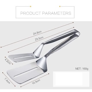 Kẹp Lật Cá Inox, Gắp Nóng Thức Ăn Cam Homeware