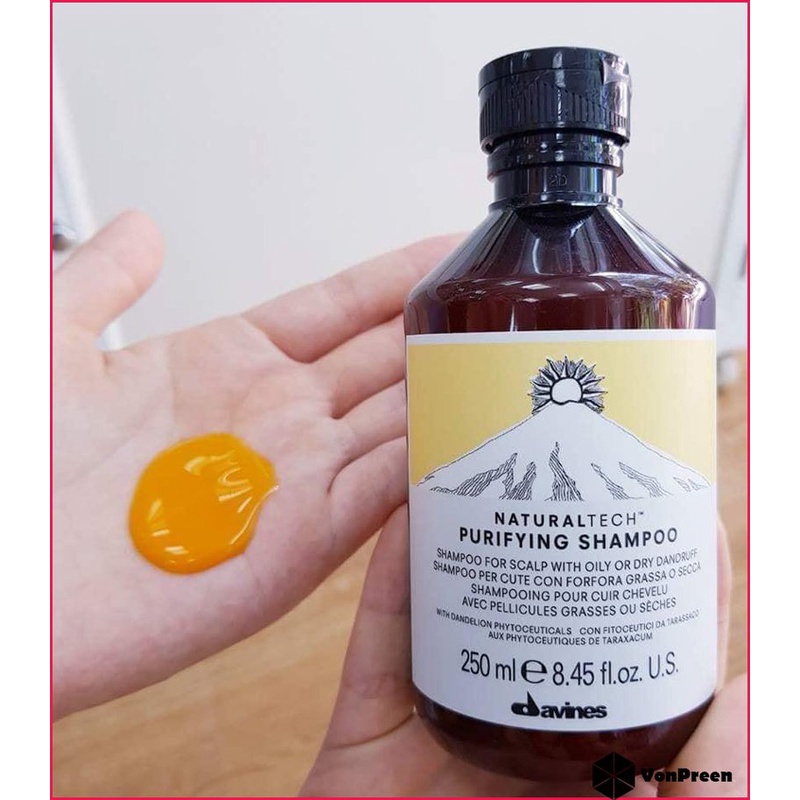 Dầu Gội Davines NaturalTech Energizing Shampoo 250ml/1000ml | Chăm Sóc Tóc Yếu, Hỗ Trợ Giảm Gãy Rụng.