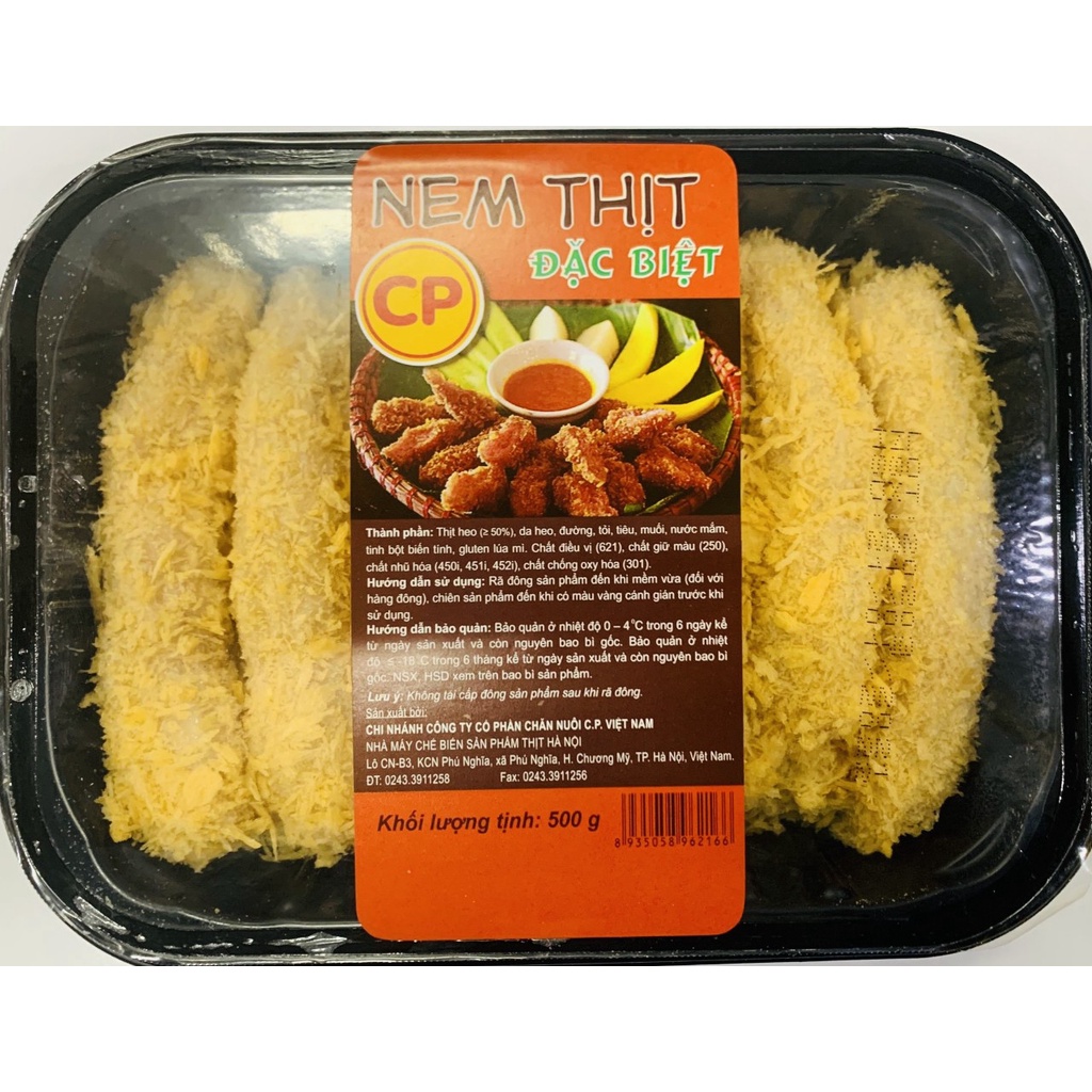 Nem chua rán nem thịt đặc biệt CP 500gr/ 20 cây( nhận đơn qua grab và ...