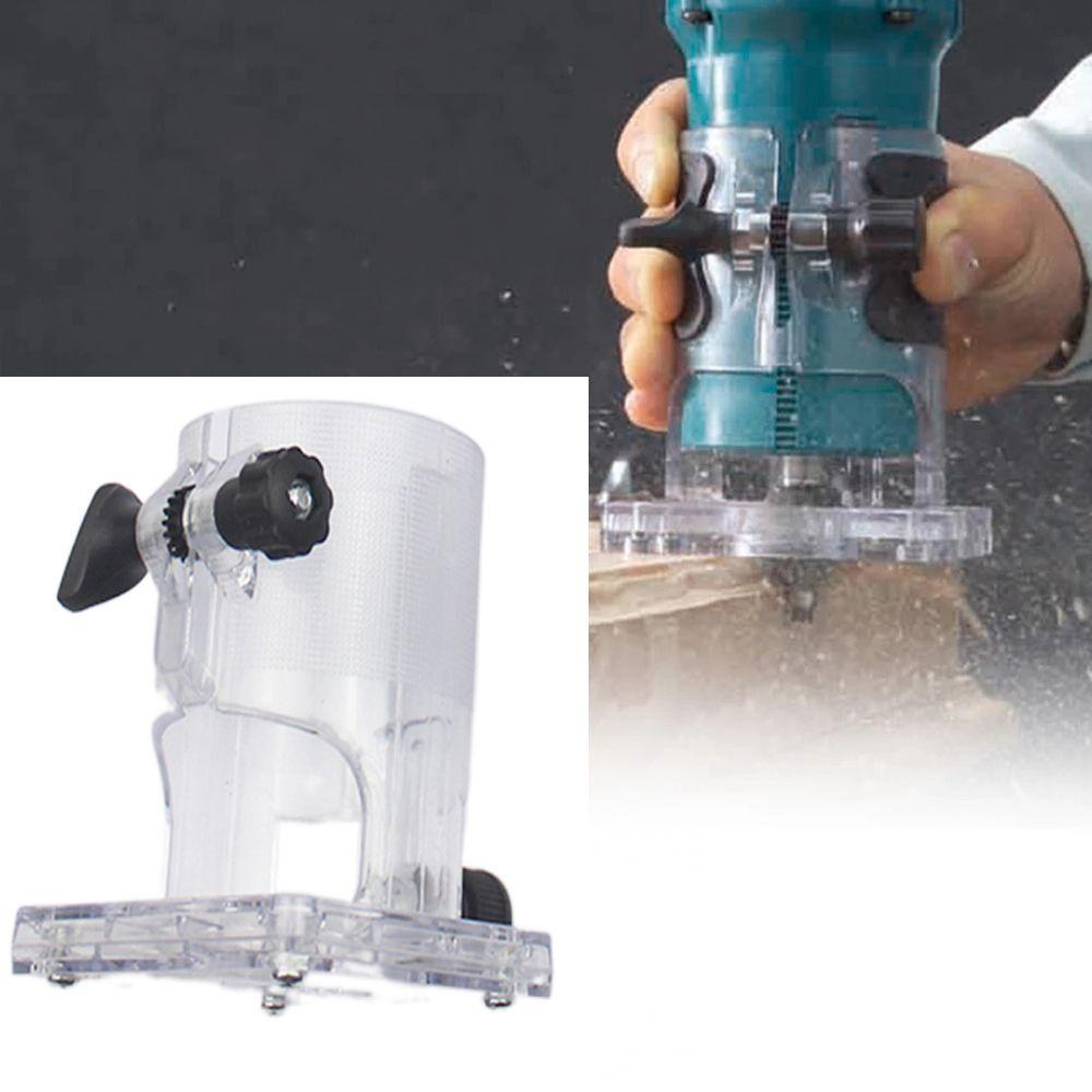 Máy cắt tỉa CATIYAHA Bảo vệ các bộ phận trong suốt Bộ định tuyến Đế công cụ điện Vỏ máy khắc