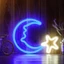 Đèn Led Neon Trang Trí Phòng Hình Trăng Sao