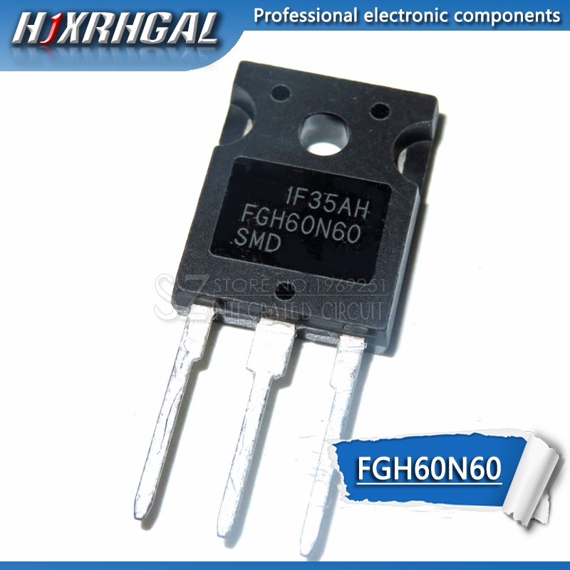 Transistor Igbt Fgh60n60smd, 600v/60a - 3 Unidades | Cuotas sin interés