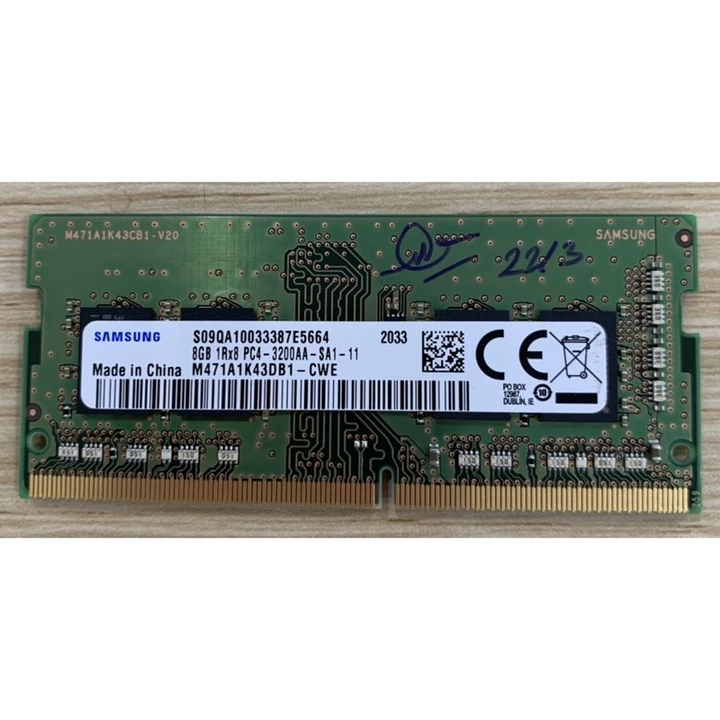 Bộ nhớ DDR4 cho Laptop, bóc máy laptop và máy đồng bộ mới, tốc độ buss 3200