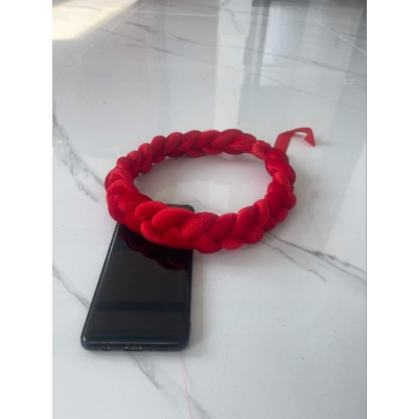 Mấn(vấn) tết 3 trơn vải nhung, Mấn đội đầu áo dài, Phụ kiện thời trang, phụ kiện cưới, pk Khánh Huyền