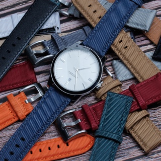 SAMSUNG SEIKO Dây Đeo Đồng Hồ Bằng Da Nylon 22mm 20mm GT2 42 / 46mm Tháo Gỡ Nhanh Cho Huawei Watch GT2