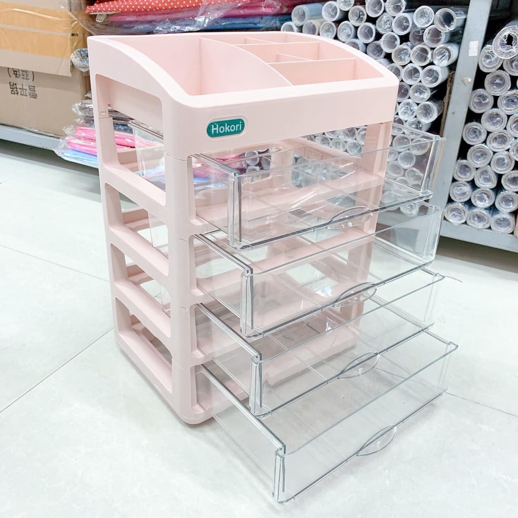 Tủ Đựng Mỹ Phẩm Cao Cấp Hokori Nhựa Việt Nhật 3636