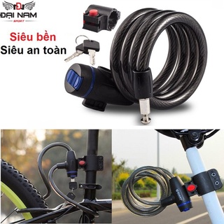 Khóa Dây Xe Đạp Dây Cáp Chống Trộm,Chắn Chắn,An Toàn Cao Cấp Đại Nam Sport