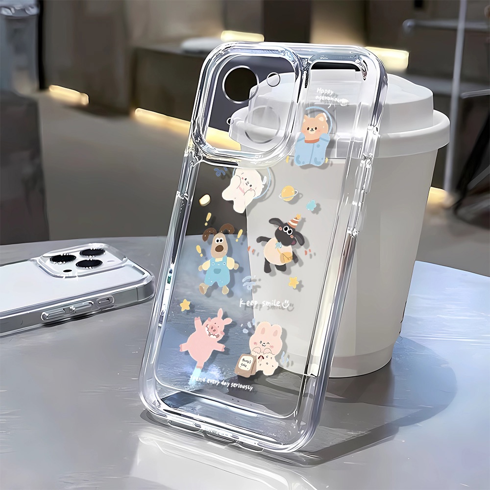 Ốp Điện Thoại Họa Tiết Động Vật Dễ Thương Cho iphone 15 pro 14 promax 14 pro 12 12 pro max 13 13pro 13 pro max xs
Ốp Điện Thoại Mềm Trong Suốt Chống Rơi Cho Iphone 7 8plus xs max 7 8plus