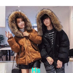 Áo Khoác Mũ lông siêu hot