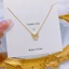 Dây chuyền titan nữ không gỉ hình mặt mickey dễ thương thiết kế đá chuyển động độc đáo mẫu mới nhất 2023