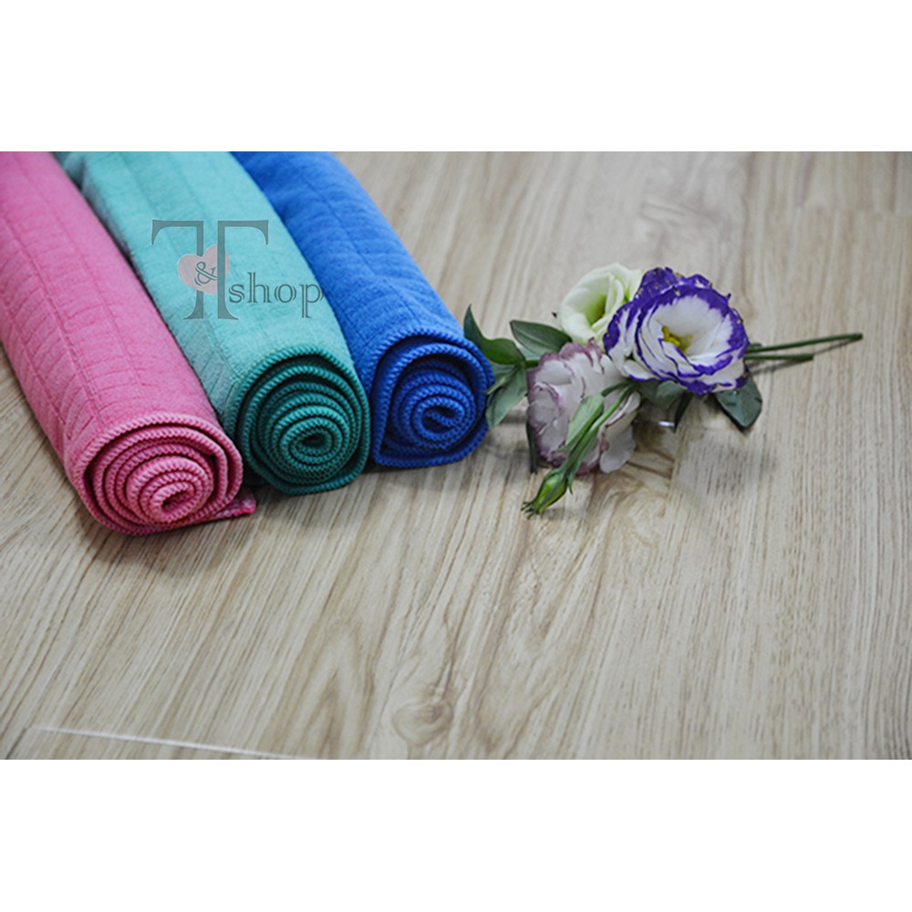 [Hoả Tốc]Combo 3 Khăn Lau Đa Năng Microfiber Homeinno Siêu Sạch Siêu Thấm Nhiều Kích Thước