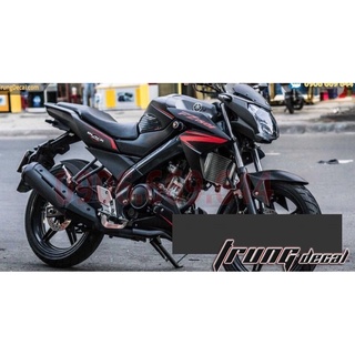 Tem Trùm FZ 150i đen nhám,Team Decal FZ 150i đen nhám