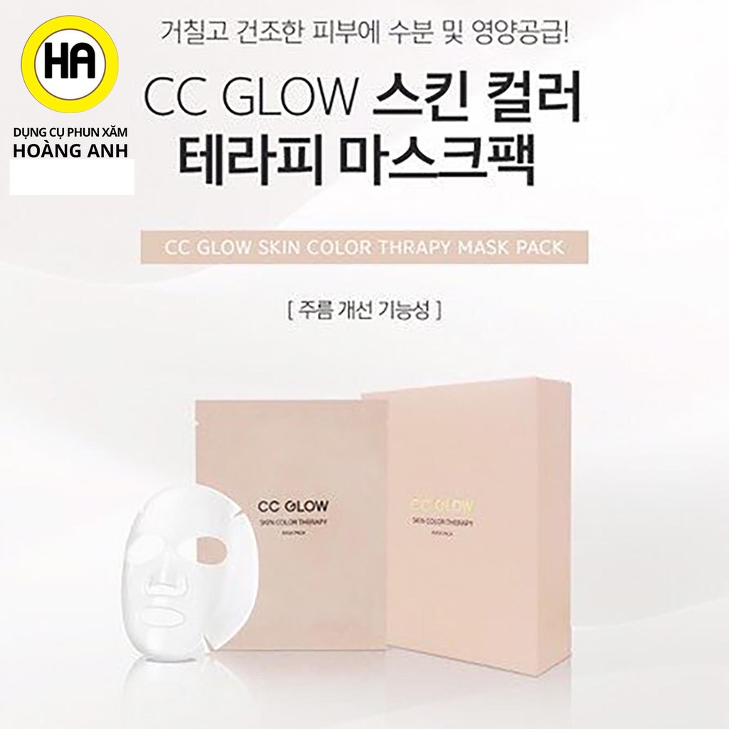 MẶT NẠ HÀN QUỐC_CC GLOW_ CHỐNG LÃO HÓA_TẾ BÀO GỐC_DCPXHOANGANH