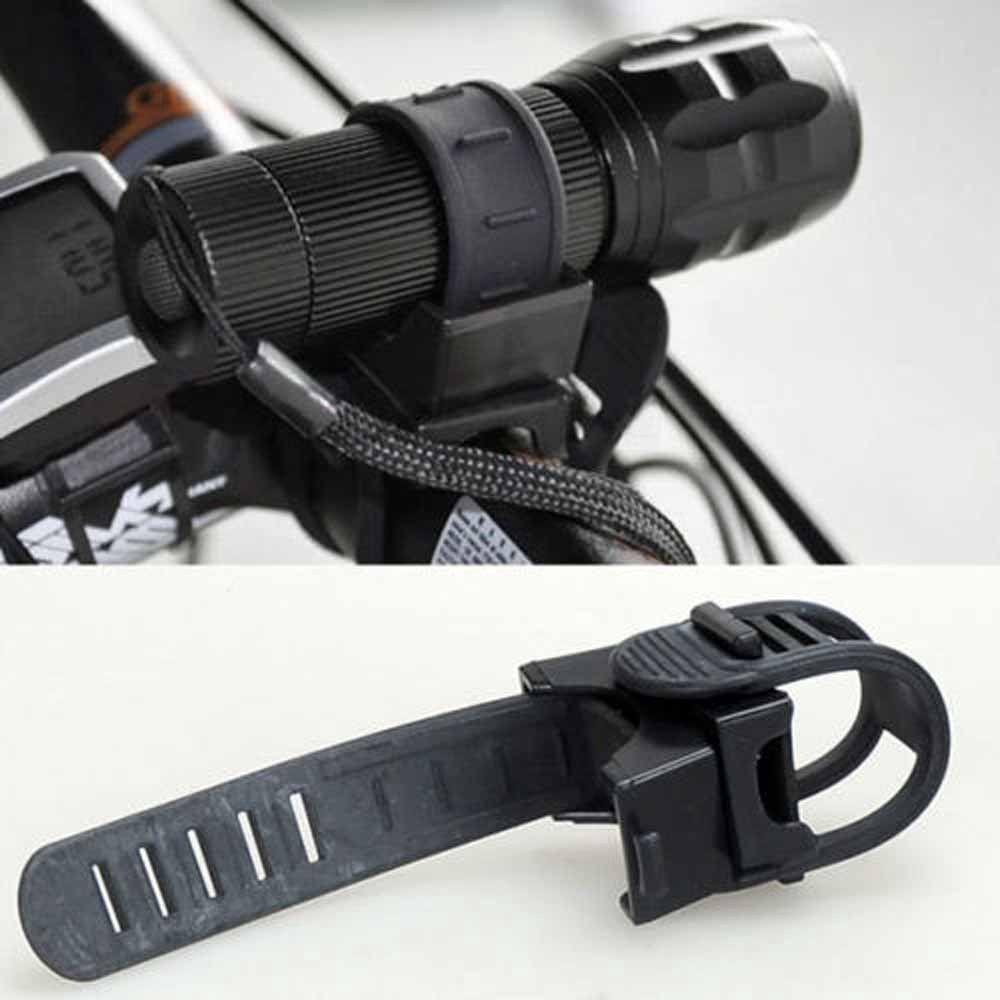 Giá đỡ đèn pin xoay 360 độ tiện dụng cho xe đạp