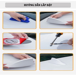 Vây Cá Ô Tô Ăng Ten – Ăng Ten Vây Cá Gắn Ô TÔ, Trang Trí Xe Hơi
