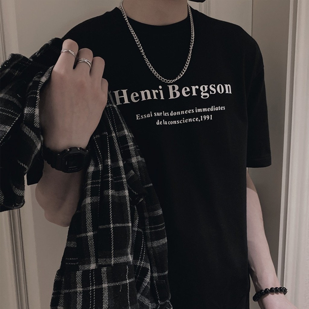 Áo thun Stee Cổ tròn HENRIBER Localbrand ICVCVNI Unisex Cotton