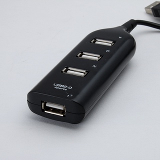 4 cổng usb 2.0 hub với cáp tốc độ cao hub usb đa năng mini hub ổ cắm mẫu bộ chia cáp bộ chuyển đổi cho máy tính xách tay fvn