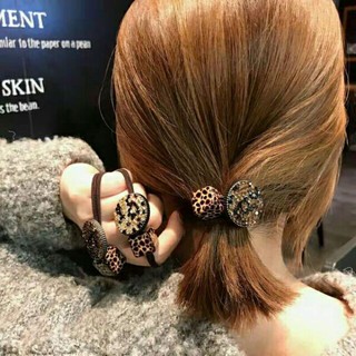 Dây thun mặt tròn đính đá bắt mắt [Hàng mới về]