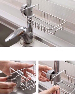 Giá Treo Vòi Nước Inox Đa Năng Tiện Lợi