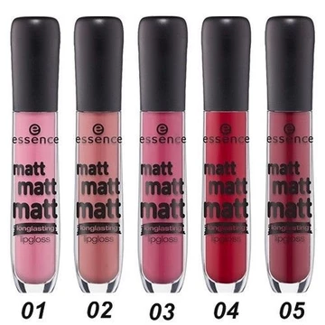 Son môi Essence Matt Matt Matt Longlasting Hồng đất 03(giảm giá)