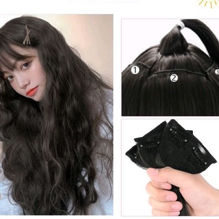 Set Tóc Giả Xoăn Sóng 3 Mảnh, Làm Dày Tóc Như Tóc Thật HaminStore