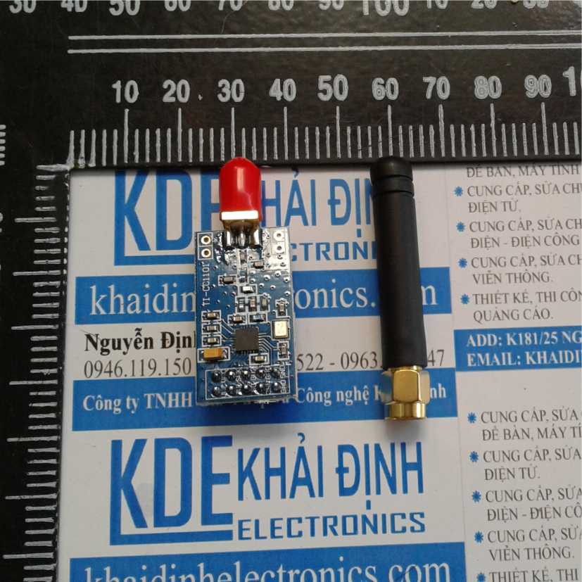 MODULE RF CC1101 + ANTEN RỜI, ÁP 3.3V, CỰC KỲ ỔN ĐỊNH, 100M kde0109 ...