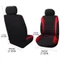 Yoo Auto Phía Trước Phía Sau Cho Ghế Bảo Vệ Đệm Tự Động Chống Trơn Trượt Chống Bụi Bẩn Bền Cho Miếng Lót Ghế Bảo Vệ Bốn S