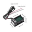 Đồng hồ hiển thị nhiệt độ nước và điện áp 12V/ 24V dành cho ô tô