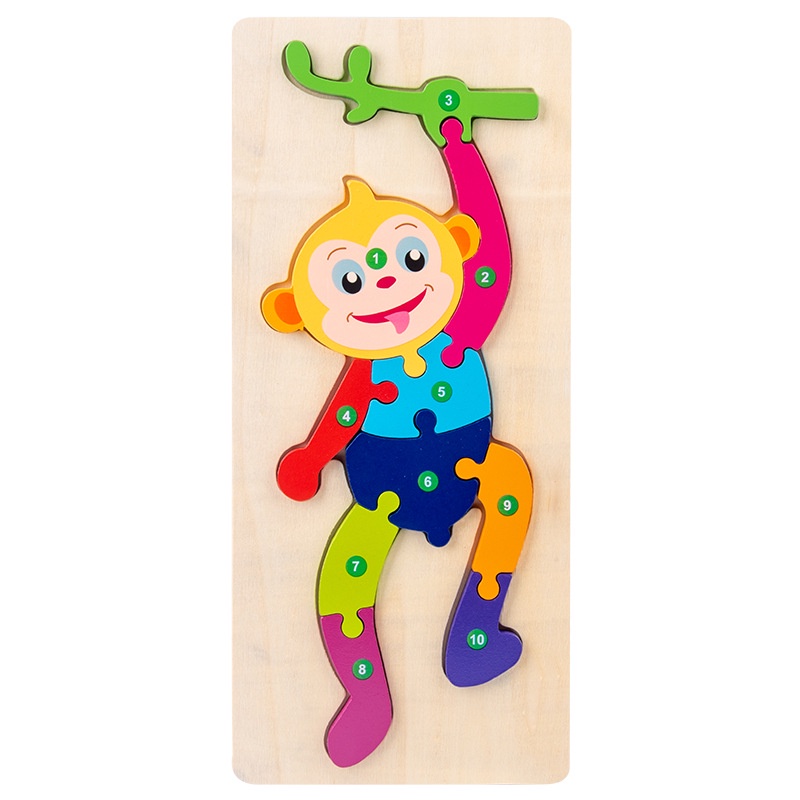 Đồ chơi tranh ghép nổi size lớn 30 x 13Cm, đồ chơi phát triển trí tuệ dochoigo.vn