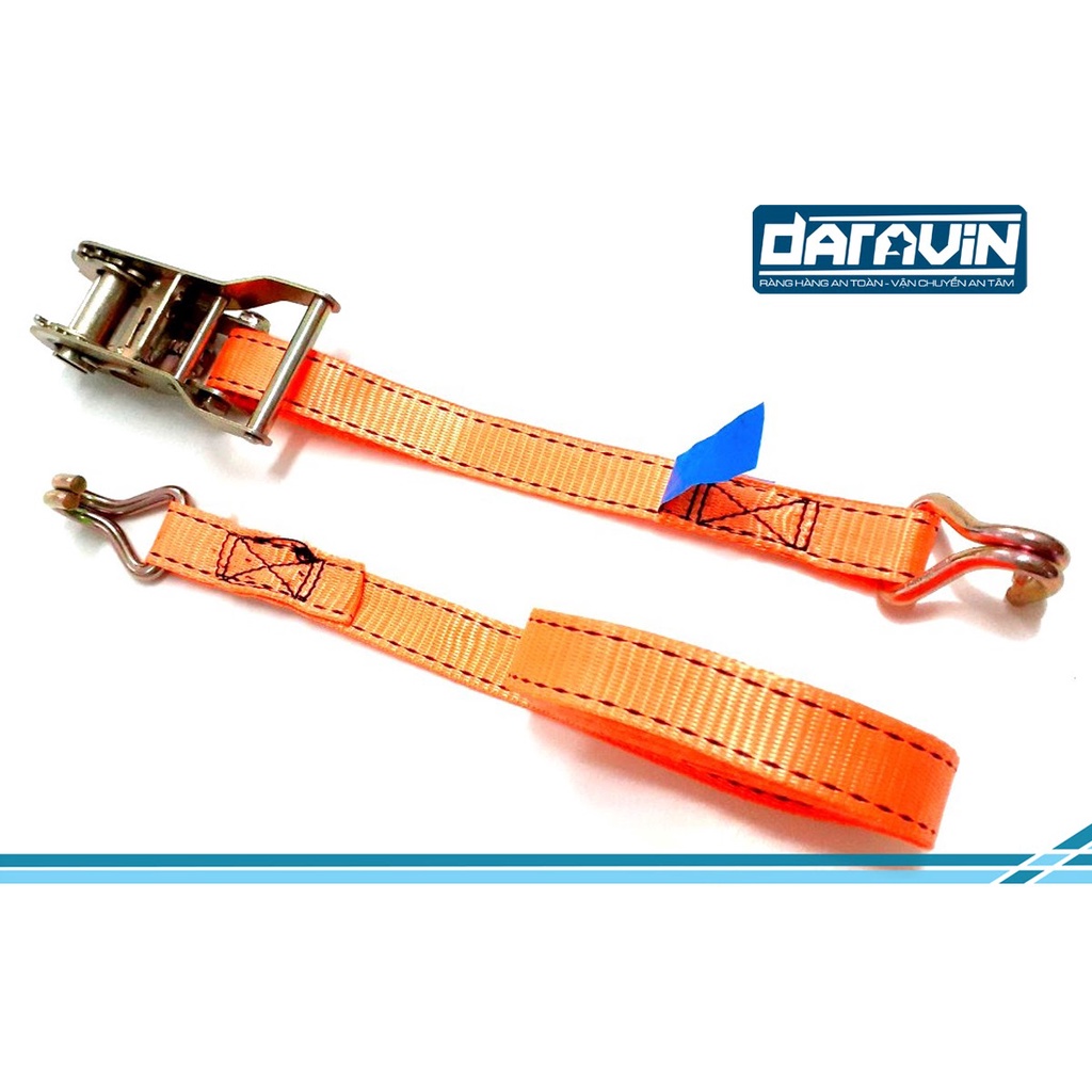 Dây chằng tăng đơ, dây cảo hàng, dây tăng đơ ràng xe máy bản 25 móc J ...