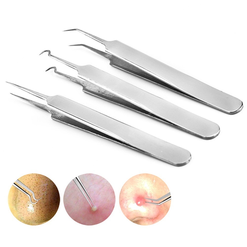 Bộ dụng cụ lấy mụn đầu đen SEVICH  bằng thép không gỉ