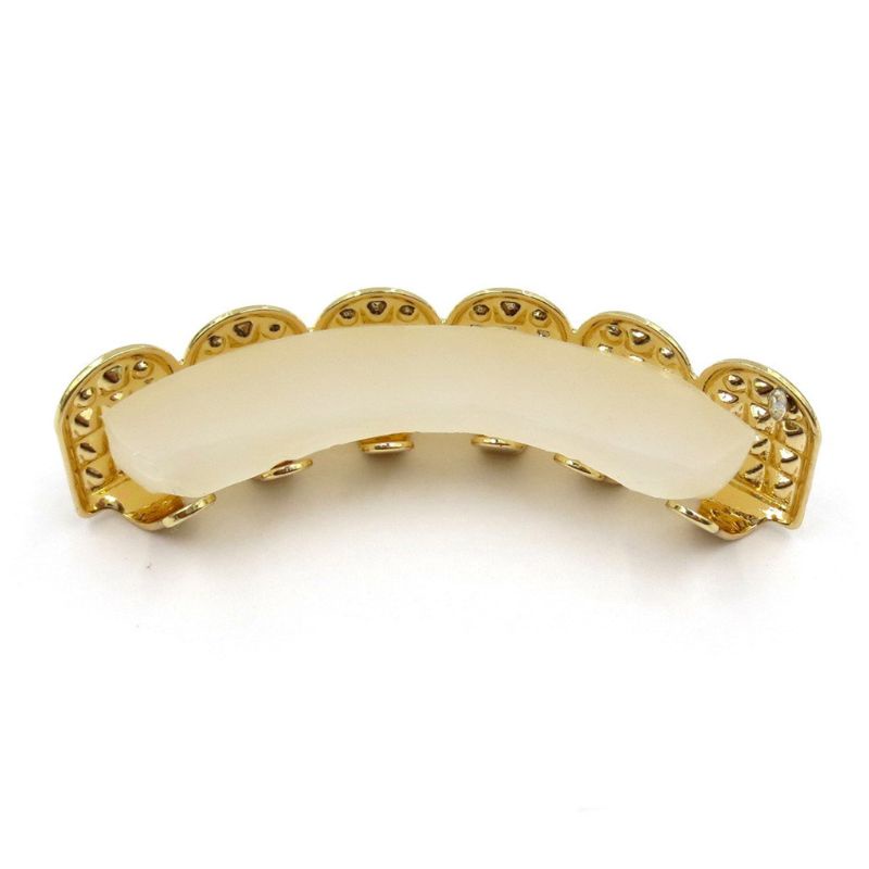 New Fshion Gold Silver Teeth Top Bottom Men Women Jewel