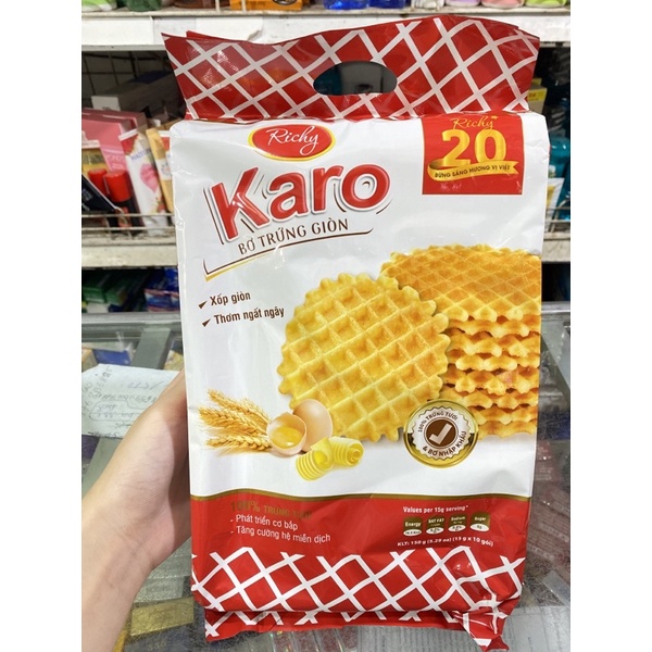 Bánh Karo Bơ Trứng Giòn Bịch 150g | Shopee Việt Nam