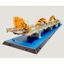 BỘ LẮP RÁP MÔ HÌNH GIẤY 3D CẦU RỒNG ĐÀ NẴNG DÀI GẦN 1 MÉT 262 mảnh ghép TAYTA