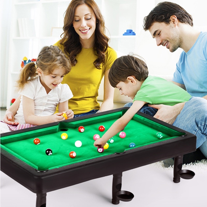 Bộ đồ chơi bàn Bia – Bàn Bida Mini đầy đủ phụ kiện | Shopee Việt Nam