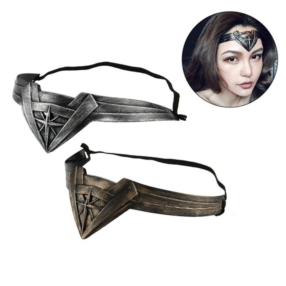 SQ5 Wonder Woman Băng Đô Tiara Vương Miện Mũ Trang Phục Chống Đỡ cosplay Đạo Cụ Sân Khấu QS5