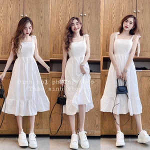 Váy 2 dây đệm ngực siêu xinh