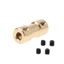 BTF 2-5mm Động Cơ Trục Đồng Khớp Nối Khớp Nối Đầu Nối Tay Adapter US