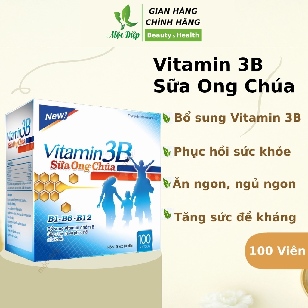 3. Vitamin 3B Trong Sữa Ong Chúa