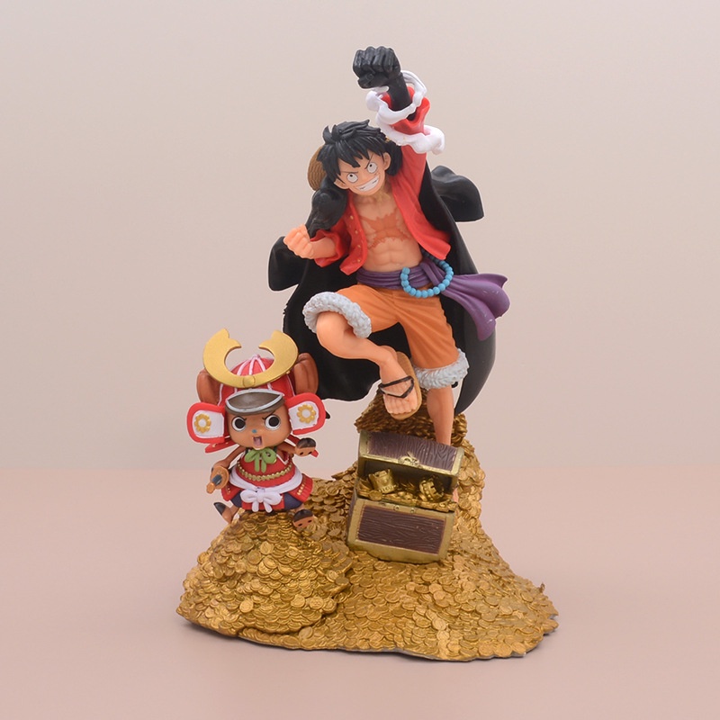Mô hình nhân vật - One Piece đào vàng bản GK (box) | Shopee Việt Nam